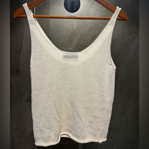 Zara women’s top smooth knitted linen with straps - Picture 2 of 5